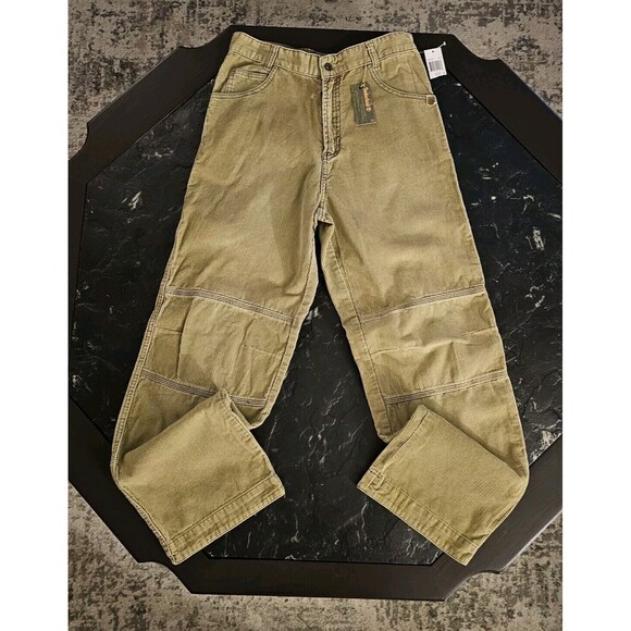 Timberland Y2K Tan Corduroy Pants Sz 16 Youth Boys 28 Baggy Jeans Vintage Cords